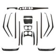 thumbnail image 2 of Car Interior Decor Kits, Carbon Fiber Durable Interior Decor Frame Cover Clear Texture Light Weight Ultraviolet   for Car, 2 of 8