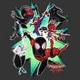 thumbnail image 2 of Men's Marvel Spider-Man Spiderverse Gang is All Here Graphic T-Shirt, 2 of 5
