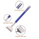 thumbnail image 3 of Masajeador de espalda telescópico de acero inoxidable con forma de bolígrafo extensible Abanopi Azul, 3 of 5