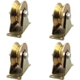 thumbnail image 1 of Sliding Door Pulley V Wheel Heavy Duty Rigid Caster for Inverted Track Sliding Gate Roller Wheel Bearing Rollers, 1 of 7