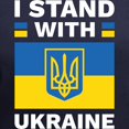 thumbnail image 3 of CafePress - I Stand With Ukraine Women's V Neck Dark T Shirt - Women's V-Neck Dark T-Shirt, 3 of 4