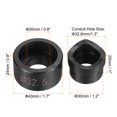 thumbnail image 2 of Uxcell Conduit Punch and Die 32.6mm Chrome Steel Knockout Punch Conduit Hole Cutter Set, 2 of 5