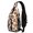 Thanksgiving Turkey Pilgrim Hat Sunflower, variant on Thanksgiving Turkey Pilgrim Hat Sunflower Sling Backpack, Travel Shoulder Pack with Earphone Port, Multi Pocket Design Gift Ideas for Hiking Cycling Walking