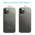 thumbnail image 4 of Back Glass Replacement for 12 Pro Max  -  Back Glass Replacement for iPhone 12 Pro Max 6.7 Inch with Repairing Tool Kits, 4 of 7