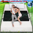 thumbnail image 1 of Almohadilla de conexión a tierra de cuero suave – Tamaños 68×192 cm, para cama, escritorio o suelo, uso múltiple para descanso y energía, 1 of 5