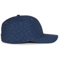 thumbnail image 3 of Outdoor Cap OCP100 Sublimated Fabric And A Moisture Wicking Sweatband Cap-Sharks Navy, 3 of 8