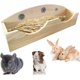 thumbnail image 1 of Comedero de heno para conejos, comedero de heno de madera para conejos, 1 of 5