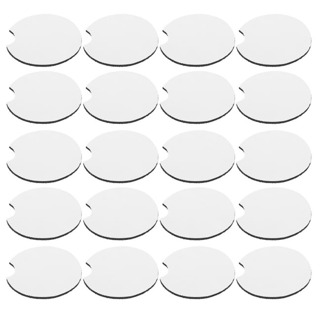 20 posavasos prácticos para tazas, resistentes al desgaste y de sublimación.