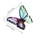 thumbnail image 4 of PBPBOX 50 Pcs Design Mini Butterflies Craft Decoration For Artists, 4 of 6