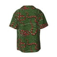 thumbnail image 7 of Kdxio Men's Hawaiian Shirt for Men Short Sleeve Shirt Red Snake Summer Casual Holiday Beach Button Down T-Shirts, 7 of 7