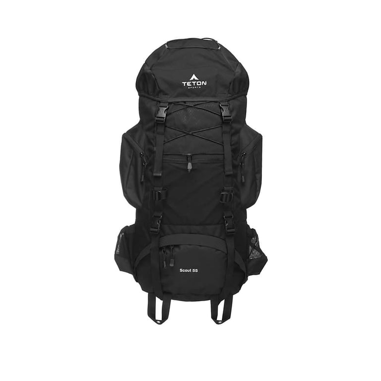 Teton Scout 55L Hiking Backpack - Burnt Orange - Walmart.com