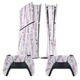 thumbnail image 2 of Lavender Floral Purple PS5/PS5 Pro/PS5 Slim Digital Disc Skin Sticker For Console And Controller Skins, 2 of 7