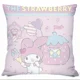 thumbnail image 4 of Funda de almohada de Sanrio con estampado de dibujos animados de Kuromi, bonita funda de cojín con forma de corazón para sofá, dormitorio, mesita de noche, cojín para la cintura del coche, 4 of 5
