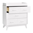 thumbnail image 4 of Babyletto Scoot 3 Drawer Dresser with Removable Changing Tray in White, 4 of 7