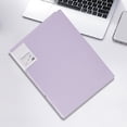 thumbnail image 4 of 3 Ring Binder 1 Inch Clear Cover Folder, Purple Planner Binder with Metal Corners, 12.60 x 9.80 in, 4 of 8