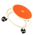 thumbnail image 1 of Tabouret Bas Rond à Roulettes, Tabouret de Pédicure Rotatif à 360 Degrés, Repose-Pieds Robuste, Mini Tabouret Mobile, Tabouret à Poulie Universelle de Poids Élevé pour Garage, Salon, Maison, 1 of 8