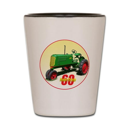 

CafePress - Oliver60 C8trans - White/Black Shot Glass Unique and Funny Shot Glass