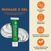 Rhinase Nasal Gel with Xylitol for Dry Noses, 1 oz