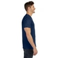 thumbnail image 2 of Hanes Men's and Big Men's Nano-T Short Sleeve V-Neck, Up To Size 3XL, 2 of 4