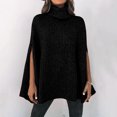 thumbnail image 3 of Vedolay Sweaters Womens V-Neck Ribbed Long Sleeve Slim Knit Sweater Fall 2023 Trendy Clothes,Black M, 3 of 5