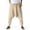 Khaki #23, variant on Hippie Harem Pants Men Drop Crotch Baggy Linen Pants Summer 2026 Drawstring Beach Trousers Breathable Loose Fit Lounge Solid Joggers with Pockets M