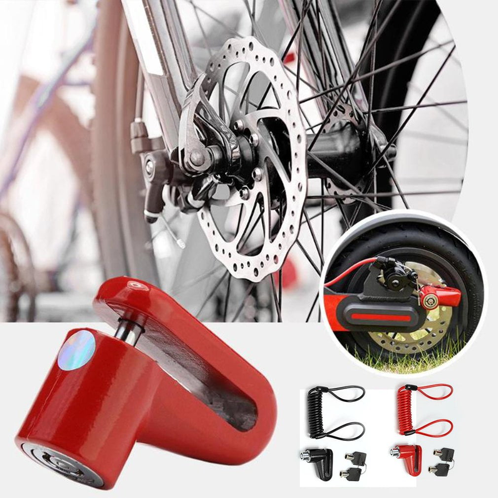 bicycle disc brake lock