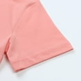 thumbnail image 6 of Curenmufel Toddler Baby Boy Girl Short Sleeve Crew Neck T Shirt Pullover Summer Basic Tee Solid Casual Clothes 12 18 Months 2T-7T(Pink,4-5 Years), 6 of 7