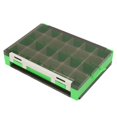 thumbnail image 4 of Bait Storage Case, Lure Bait Box Drop Resistant Shockproof Double Sided  For Outdoor Fishing Green, 4 of 8