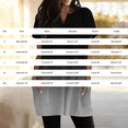 thumbnail image 3 of Duoif Women's Casual V Neck Short Sleeve Dress Loose Fit T Shirt Dress with Pockets Light Violet S, 3 of 9