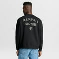 thumbnail image 2 of Men's Fanatics Black Memphis Grizzlies Crossover Collection Defensive Rotation Drill Premium Pullover Sweatshirt, 2 of 5