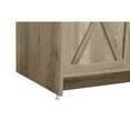 thumbnail image 4 of Elegant Kitchen and Bath Austin 42 Inch Single Bathroom Vanity In Natural Oak, 4 of 15