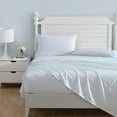 thumbnail image 2 of Laura Ashley - Sheet Set, Breathable Percale Cotton Bedding, 200 Thread Count, Deep Pocket, Chic Home Decor (Kate Blue, Queen), 2 of 5