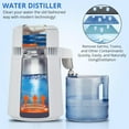 thumbnail image 3 of 4L Water Distiller,Household Stainless Steel Distilled Water Purifier,Countertop Distilled Water Maker,4 Litre Distilled Water Machine for Home.White Plastic Jug., 3 of 17