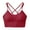 Red, variant on Women's Cross Back Sports Bra Padded Strappy Medium Support Yoga Bra for Workout Fitness Sports Bras for Women Pack (Red,L)