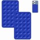 thumbnail image 1 of wonima02 2 Pack Suction Cup Phone Case Mount Double-Sided,Silicon Sticky Phone Stand for iPhone and Android, Hands-Free Strong Grip Holder for Selfies and Videos, 1 of 1