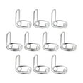 thumbnail image 3 of Juego de 10 anillos para uñas Halal Yuyangstore plata, 3 of 8