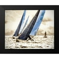 thumbnail image 2 of Hausenflock, Alan 24x20 Black Modern Framed Museum Art Print Titled - Racing Waters I, 2 of 5