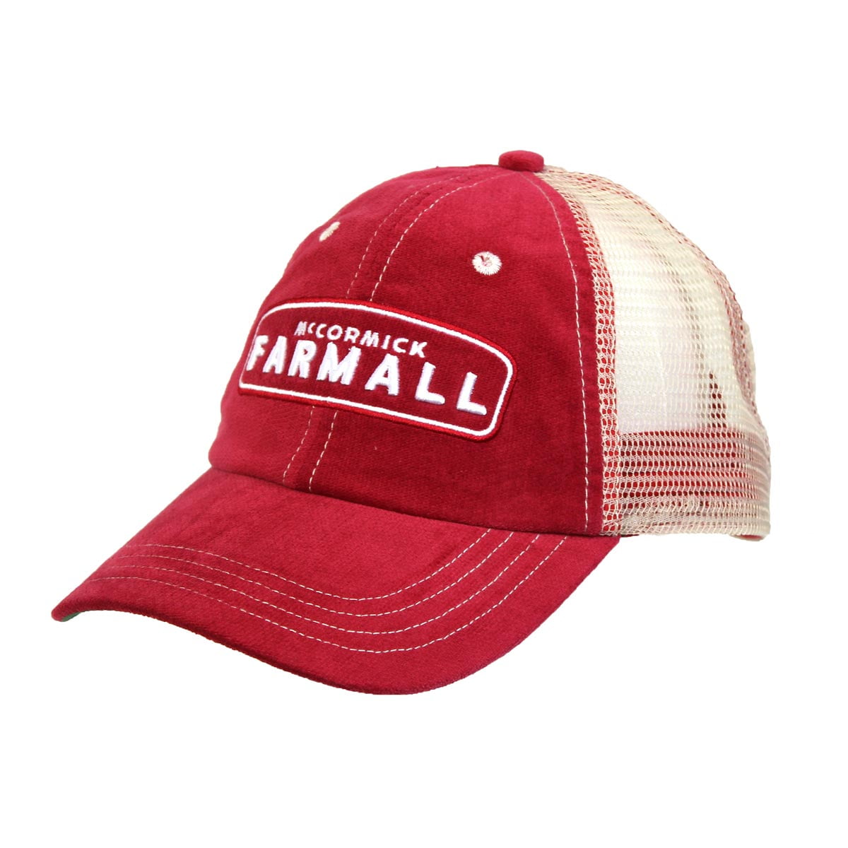 McCormick Farmall Red and Cream Mesh Back Cap A2827 - Walmart.com ...