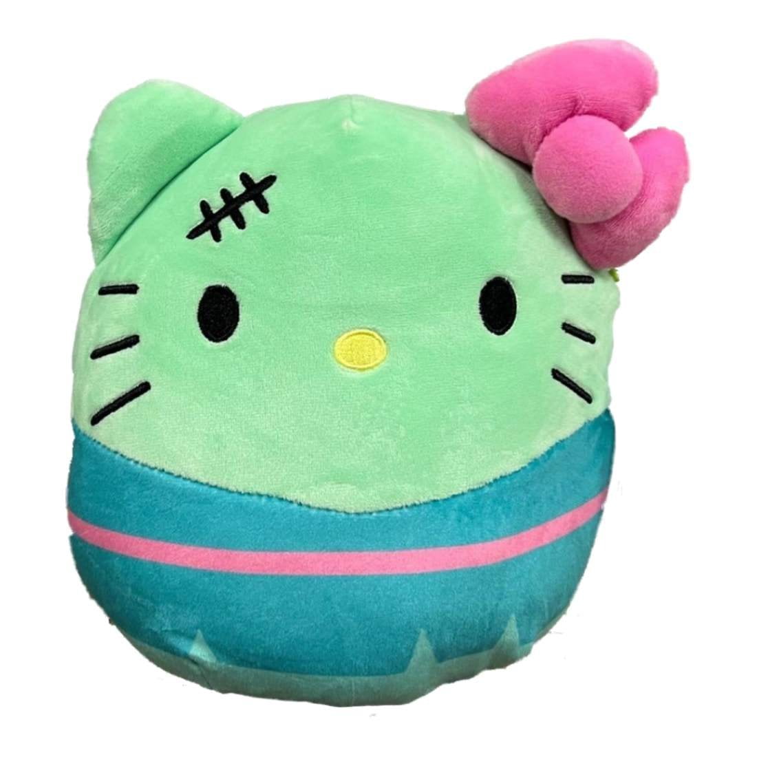 Squishmallow Sanrio 8" Hello Kitty Franken Kitty Halloween Plush