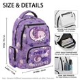 thumbnail image 7 of Aplkyhs Purple Axolotl Backpack for Teens 12-18 Stylish 17 Inch School Bag Durable Lightweight Water Resistant Backpack for High School, 7 of 7