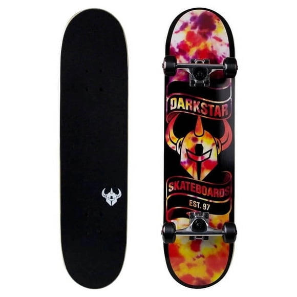 DS-40 - SKATEBOARD DOUBLE KICKTAIL DRAGON SCROLL 31IN