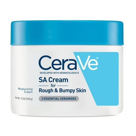 CeraVe Renewing SA Body Cream for Rough and Bumpy Skin, 12 (Best Lotion For Rough Bumpy Skin)