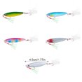 thumbnail image 4 of ruzhgo Fake Lure Fish Hook Sinking Attractive Professional Craftsmanship Firmness for Beginners Stability Artificial Bait Green Blue, 4 of 6