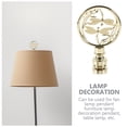 thumbnail image 3 of HAMPPLIES Golden Lamp Finial Screw Cap with Unique Dragonfly Pattern for Table Lamps, 3 of 6