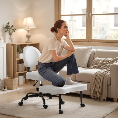 homall ergonomic cross legged office product