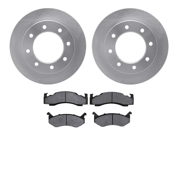 Dynamic Friction Company Front Brake Rotors with 5000 Advanced Brake Pads 6502-40318