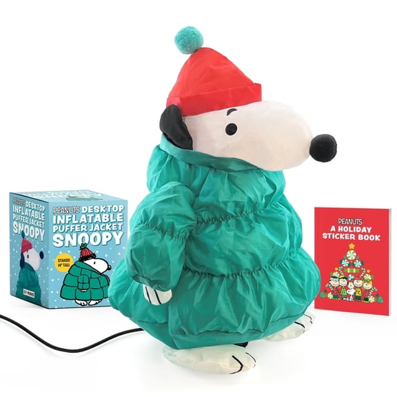 Rp Minis Peanuts: Desktop Inflatable Puffer Jacket Snoopy (Revised Edition): Stands 14 Tall, (Paperback)
