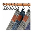 thumbnail image 4 of Ganchos multifuncionales para uso en interiores y exteriores, diseño que ahorra espacio, ganchos en forma de S para colgar, ganchos de metal antideslizantes para armario, jardín, jeans, plantas,, 4 of 5