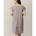 thumbnail image 5 of Kindred Bravely Labor and Delivery Gown, 3 in 1 Hospital Gowns for Women Labor Delivery (Lilac Bloom, S-M-L), 5 of 6