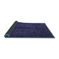 thumbnail image 2 of Ahgly Company Indoor Square Abstract Blue Modern Area Rugs, 8' Square, 2 of 4